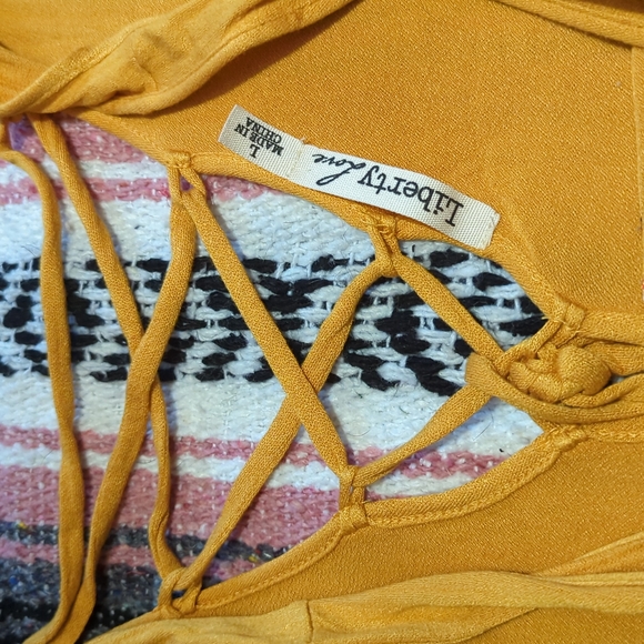 Yellow Embroidered Top - Picture 3 of 4